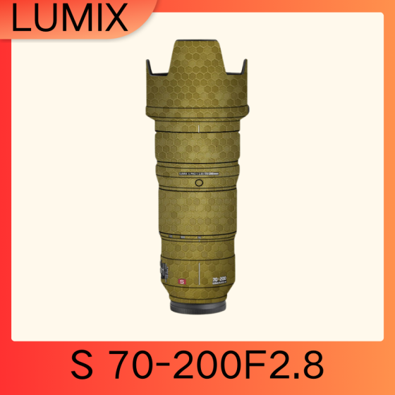 Lentes LUMIX S70-200F2.8 - Pele câmera, adesivo câmera - com alta resistência a arranhões, à prova d'água e com design elegante.